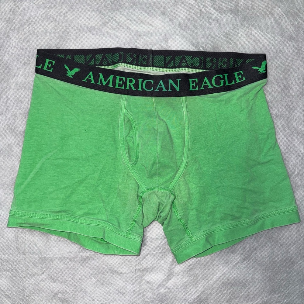 American Eagle Outfitters Vibrant Green Boxer Briefs